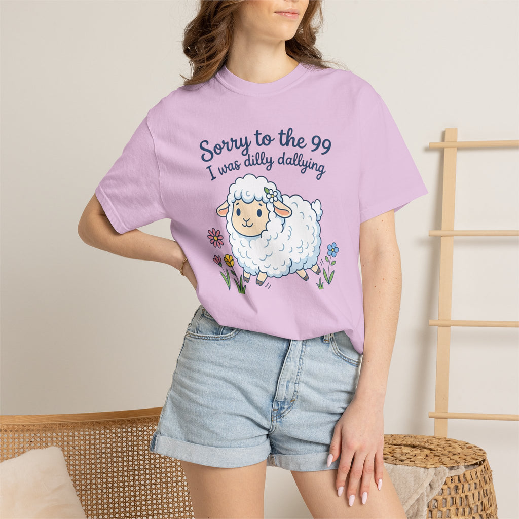Lost Sheep Found  I Was Dilly Dallying Sheep T-Shirt