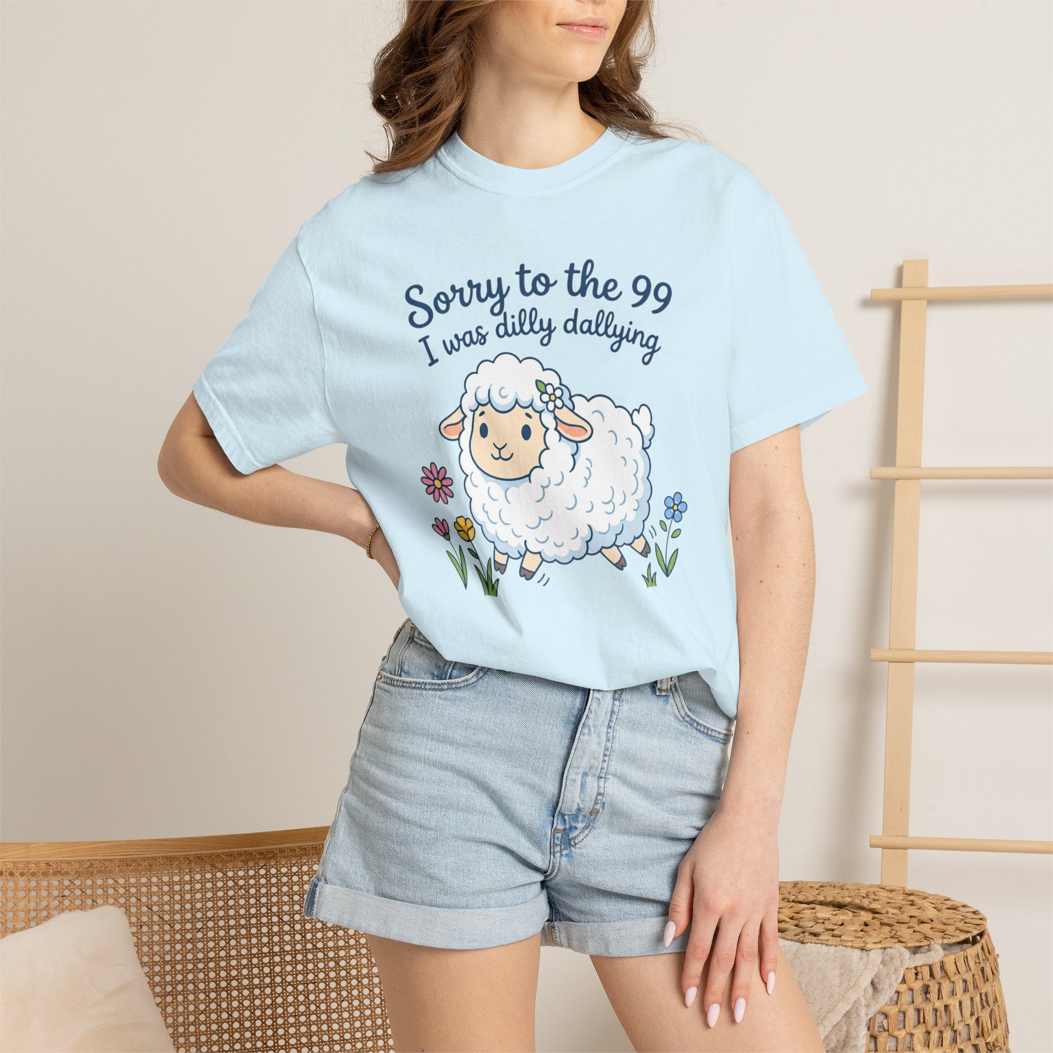 Lost Sheep Found  I Was Dilly Dallying Sheep T-Shirt