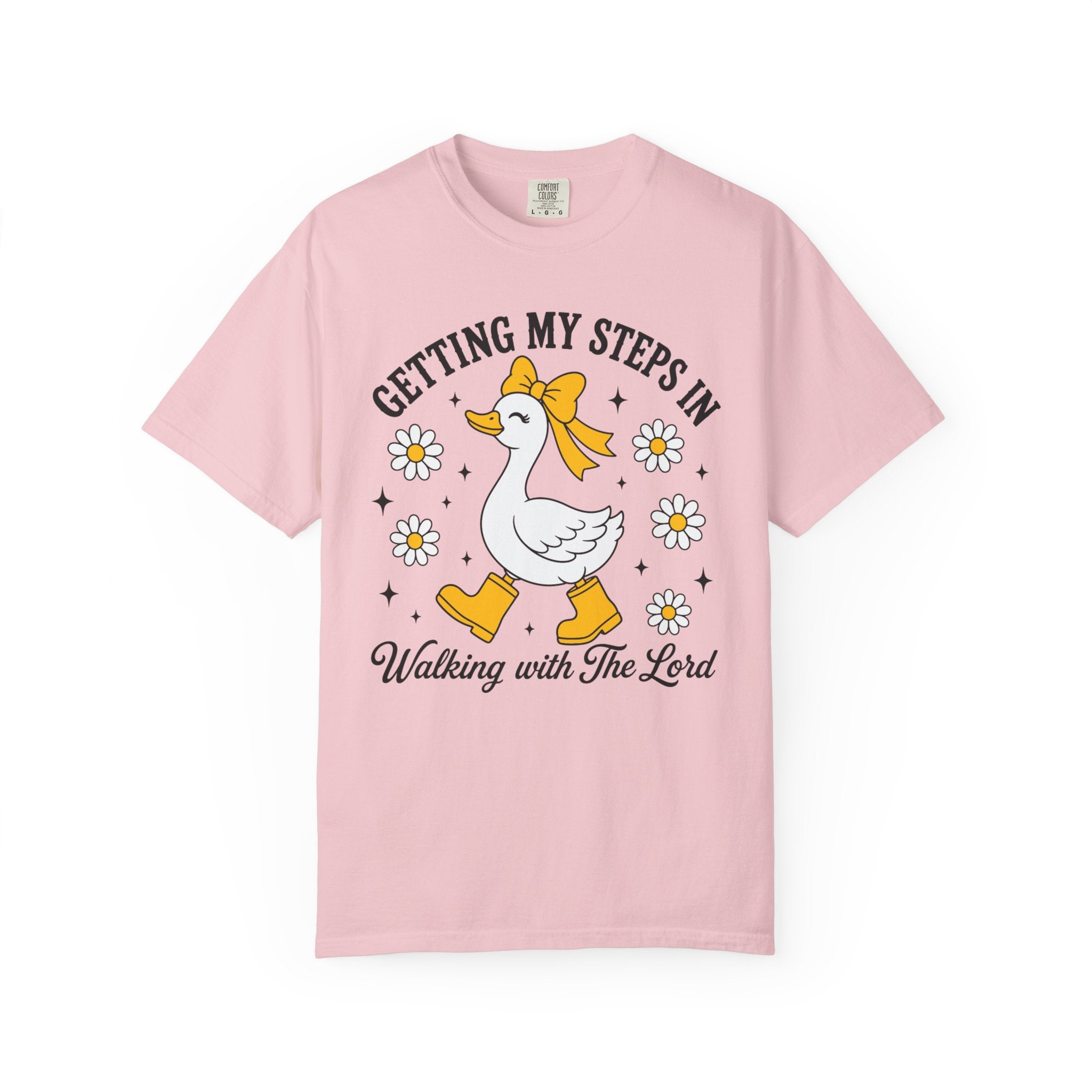 Walking with the Lord duck shirt