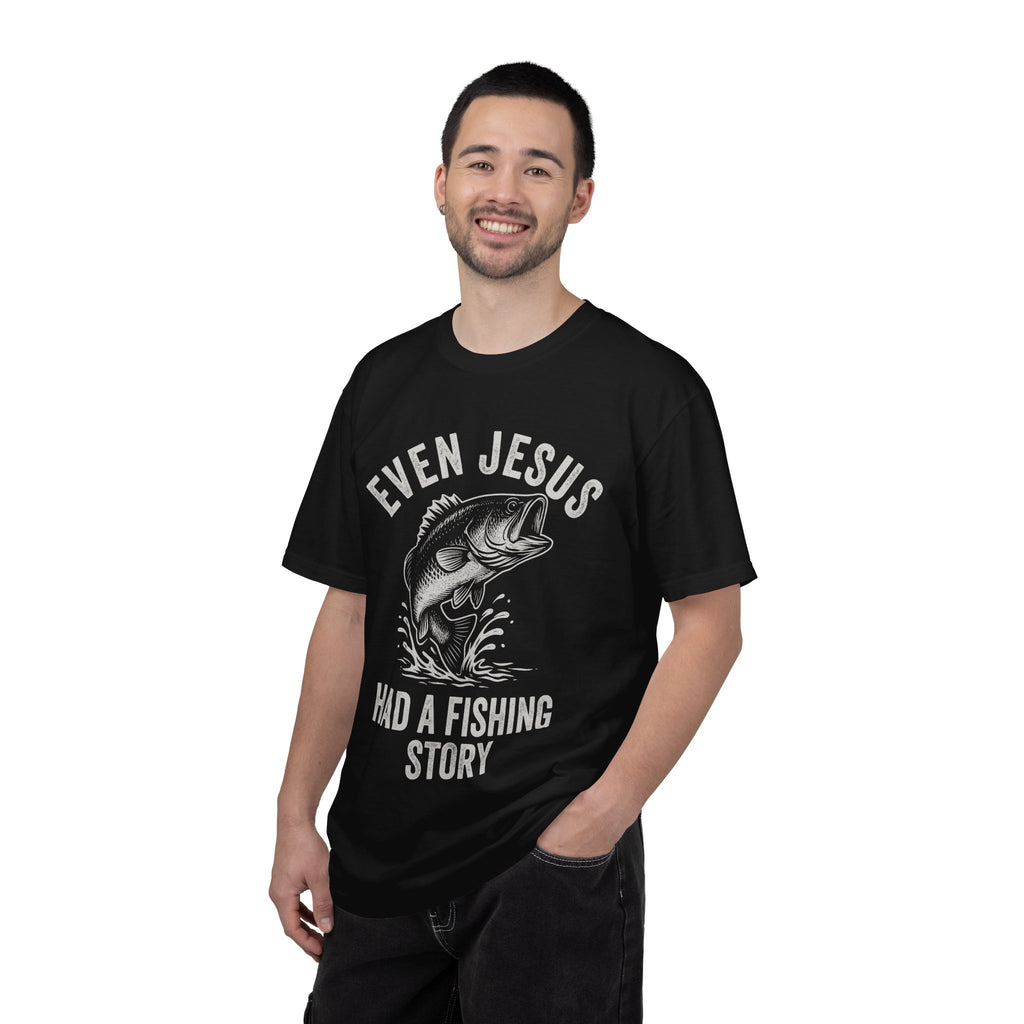 Fishing T-Shirt — "Even Jesus Had a Fishing Story" Christian faith