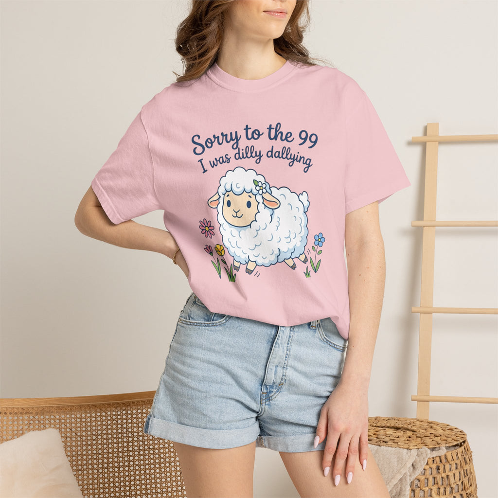 Lost Sheep Found  I Was Dilly Dallying Sheep T-Shirt
