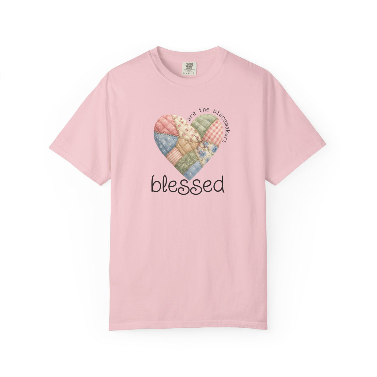 Blessed Patchwork Heart T-Shirt