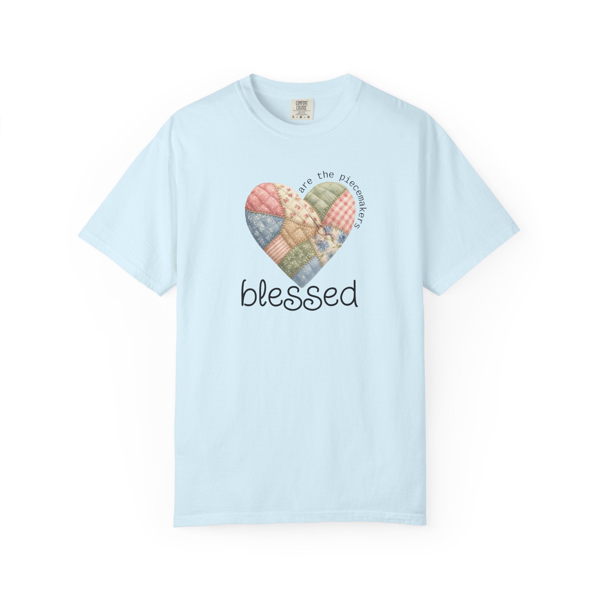 Blessed Patchwork Heart T-Shirt
