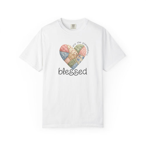 Blessed Patchwork Heart T-Shirt
