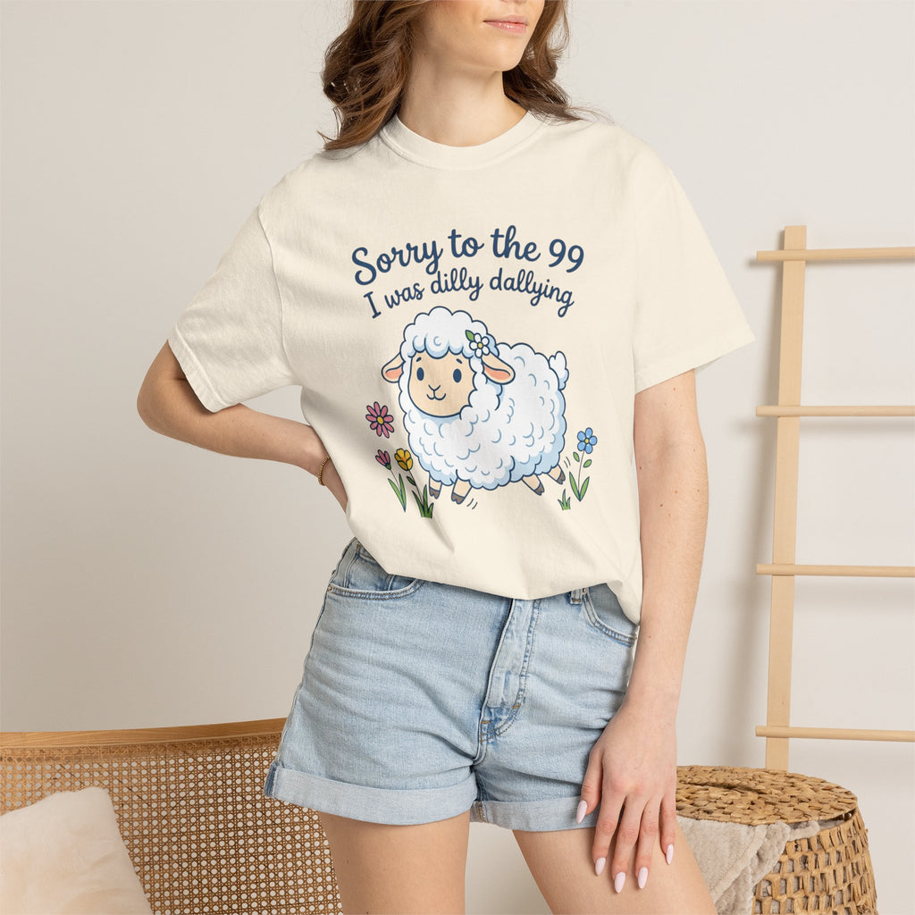 Lost Sheep Found  I Was Dilly Dallying Sheep T-Shirt