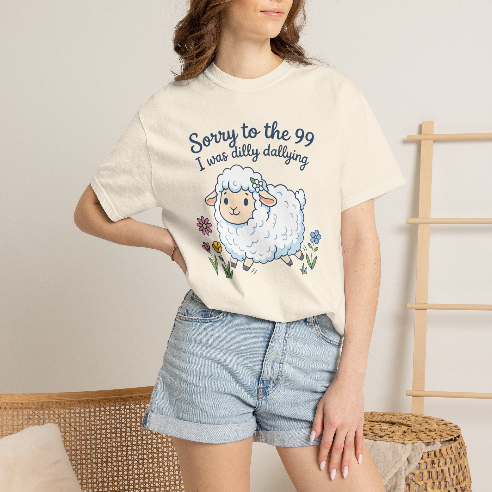 Lost Sheep Found  I Was Dilly Dallying Sheep T-Shirt