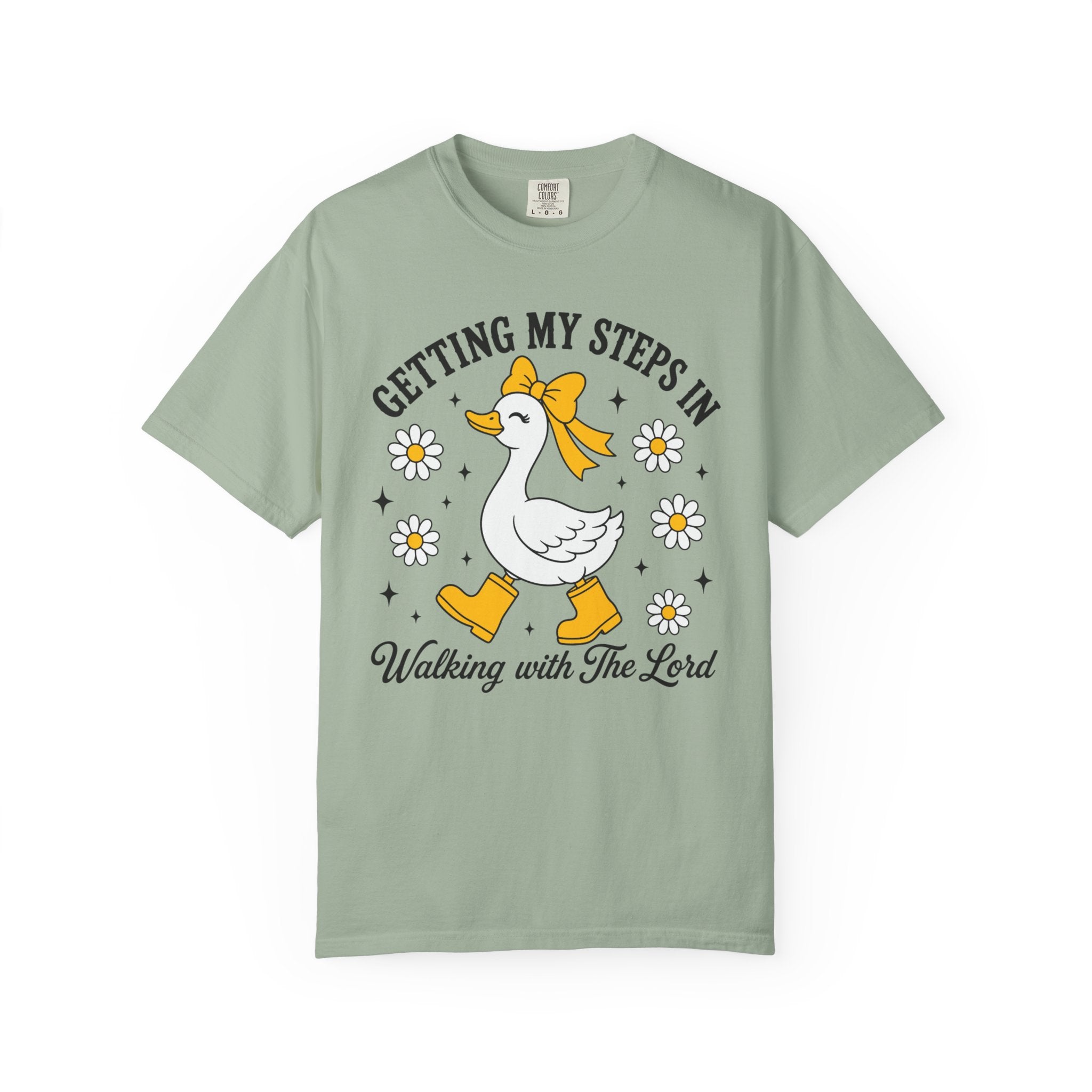 Walking with the Lord duck shirt