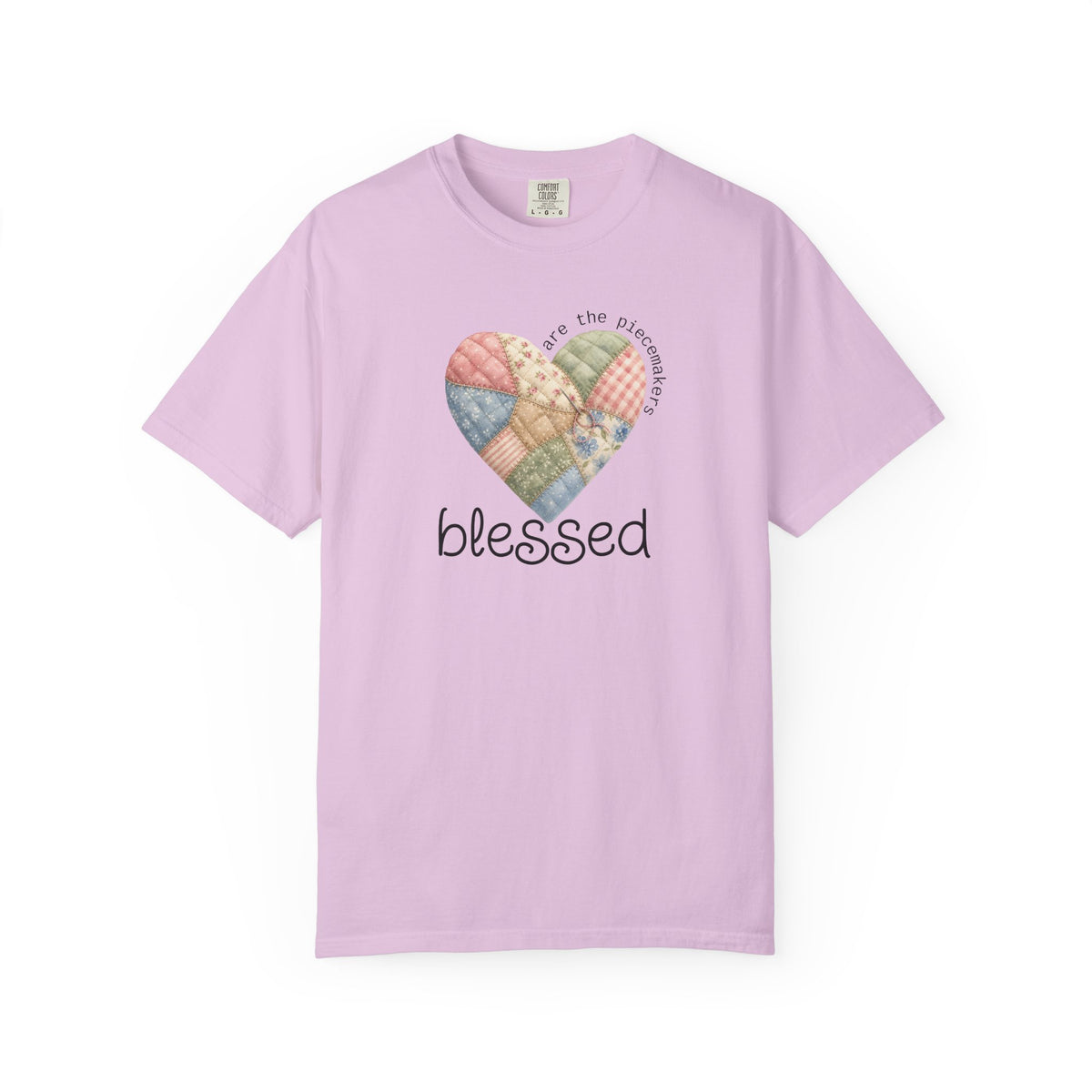 Blessed Patchwork Heart T-Shirt