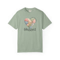 Blessed Patchwork Heart T-Shirt