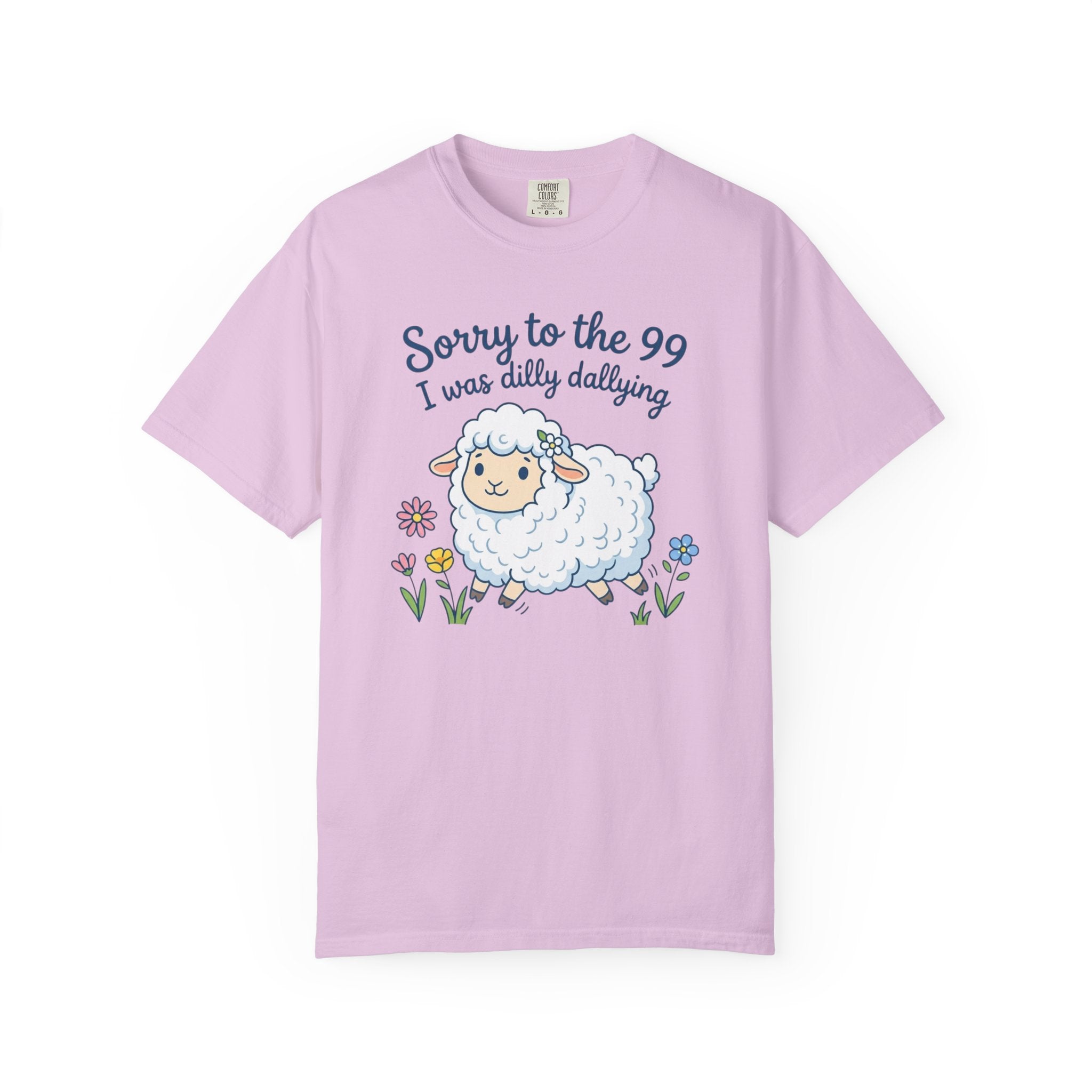 Lost Sheep Found  I Was Dilly Dallying Sheep T-Shirt